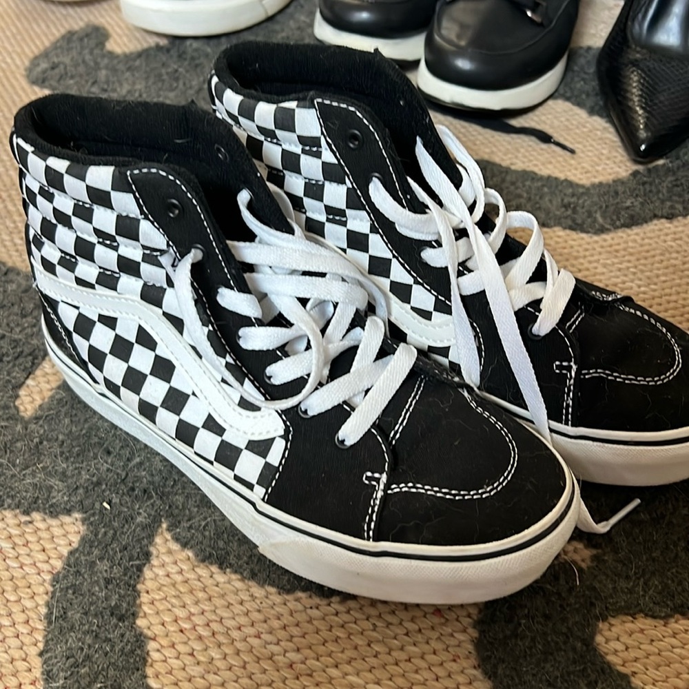 Kids vans high top sneaker